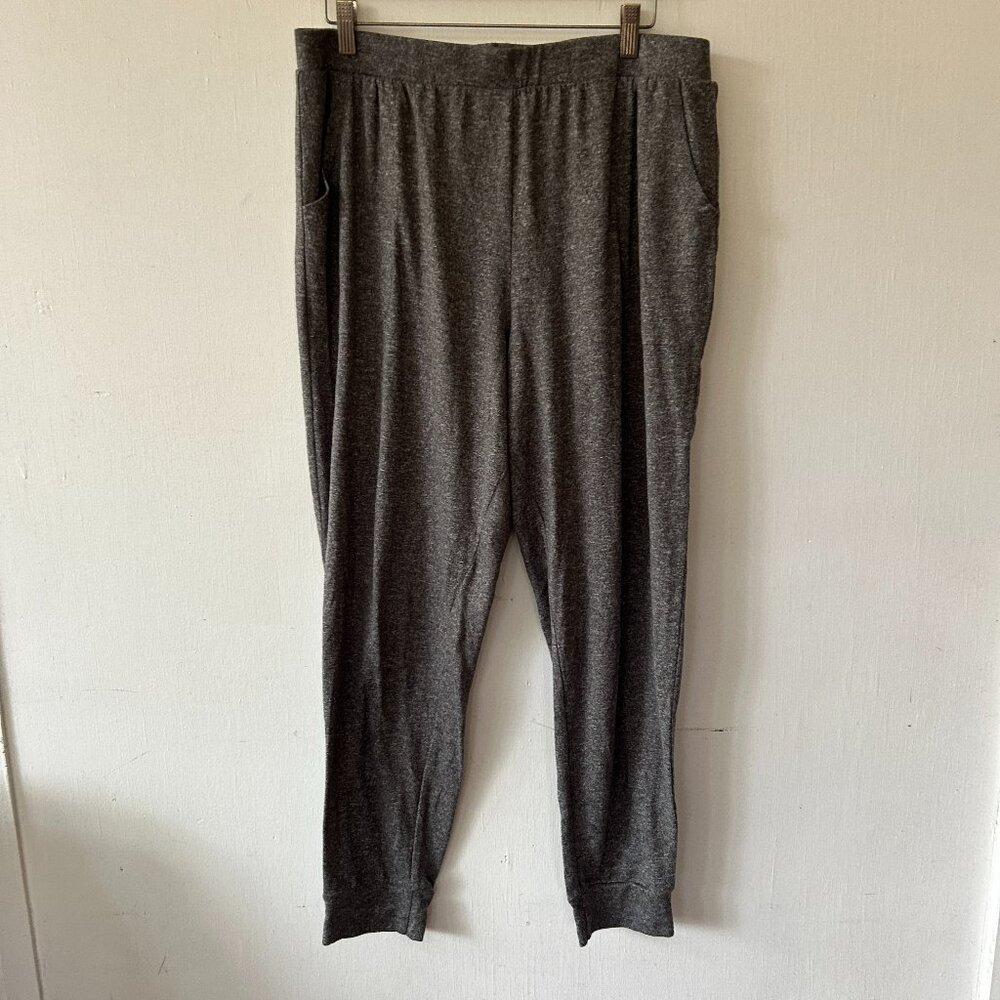 Koolaburra Joggers Womens Large Gray Cozy Elastic Pockets Comfortable Loungewear